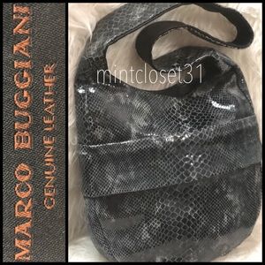 Marco Buggiani Italy Leather Bag